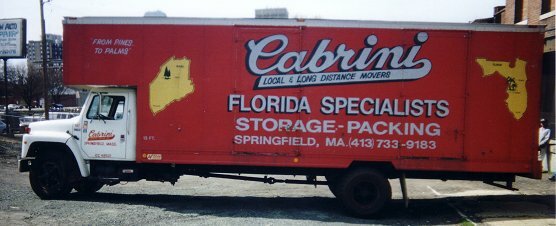 Cabrini Truck for Local Moves